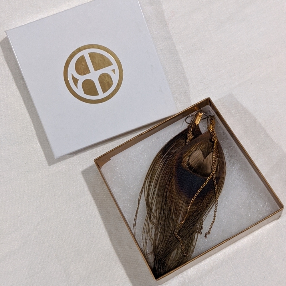 Artisan Peacock Earrings